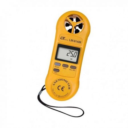 LM-8010 4 in 1, Anemometer with air Flow (CMM, CFM) Humidity Meter Light  Meter Thermometer: : Industrial & Scientific