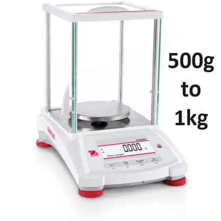 Analytical Balances - Capacity 500g – 1kg